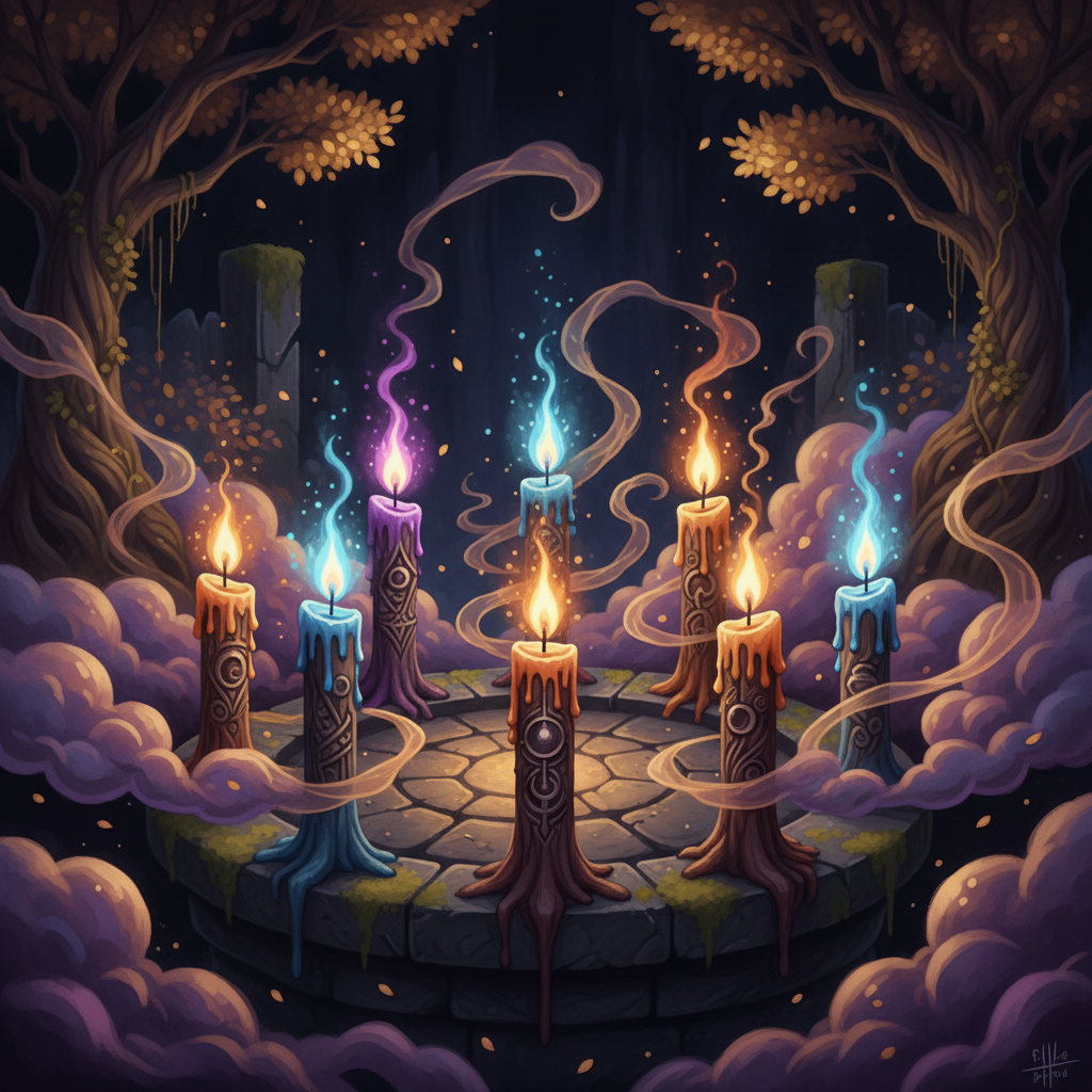 Круг свечей